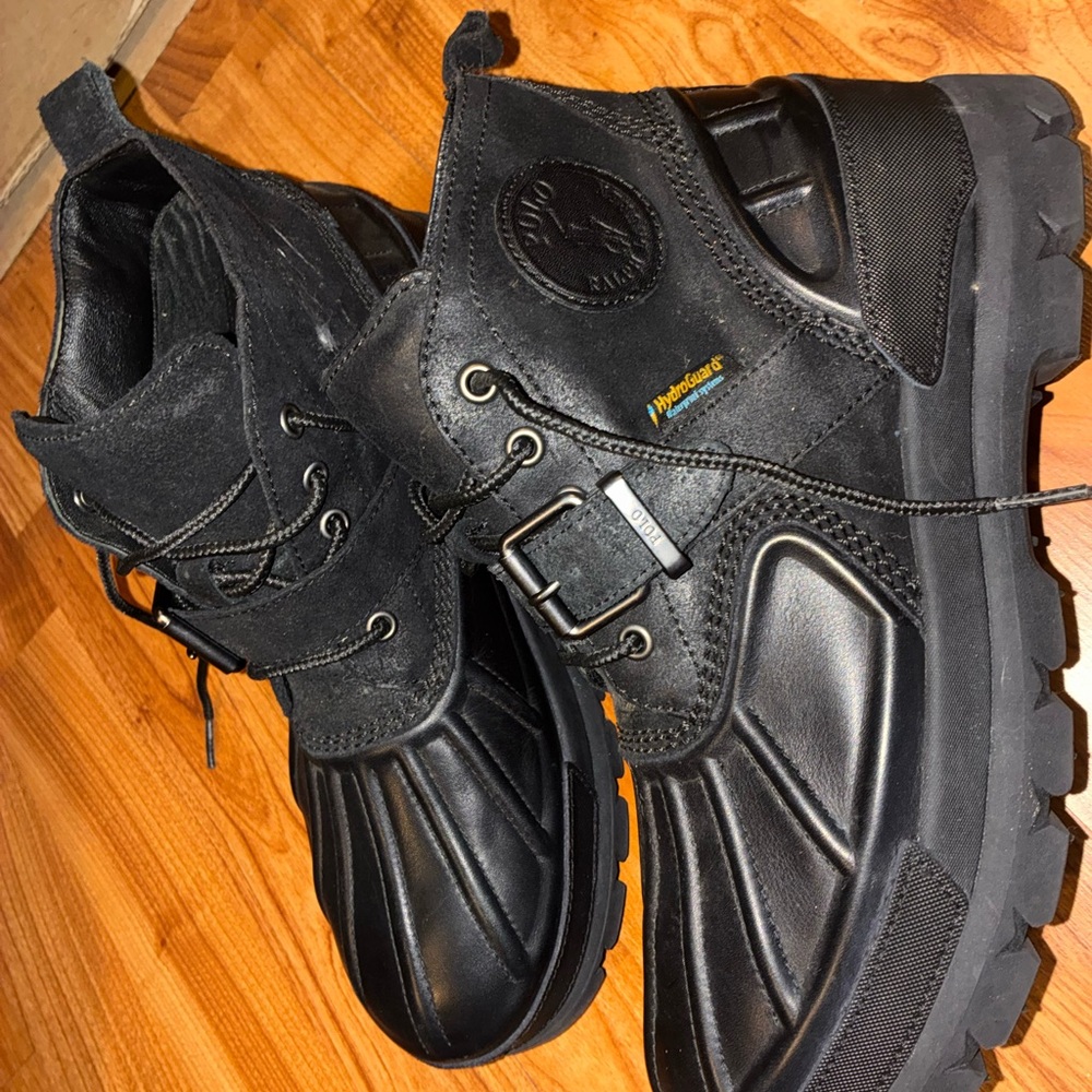 Polo by Ralph Lauren Black Men's Boots